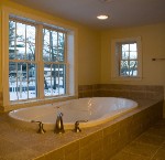 Clic to see Custom Bathroom with whirlpool tub